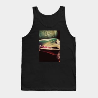 Classic car in Space Tank Top